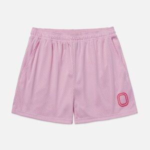 Overtime boys Pink Mesh Athletic Shorts XL